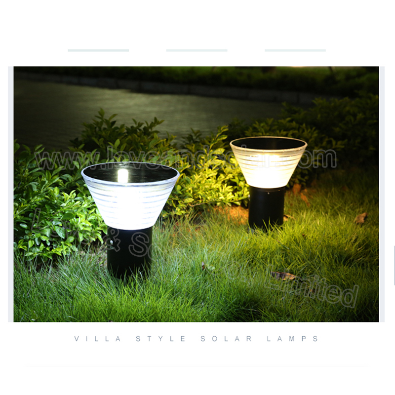 Solar Garden Light Love & Solar Pillar Light BD3001 CPD3004  SunergyPlus