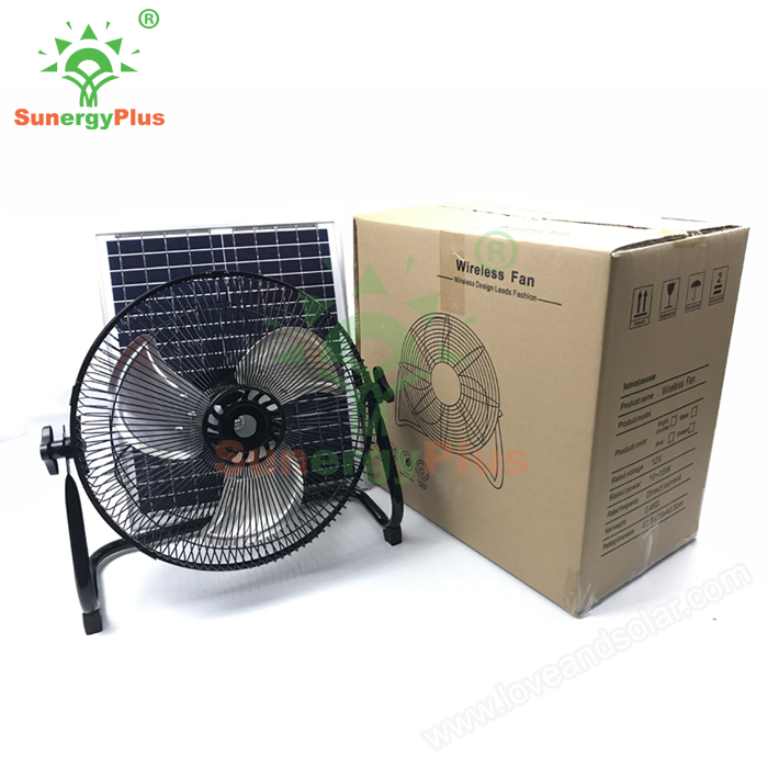 Portable Solar Air Cooling Fan With Three Colors for Option