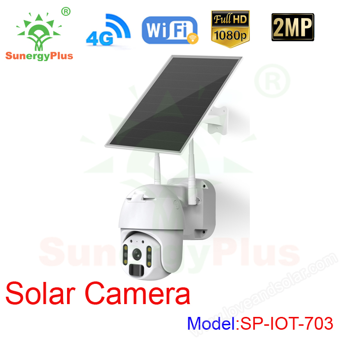 4G / Wifi Solar CCTV Camera SunergyPlus SP-IOT-703