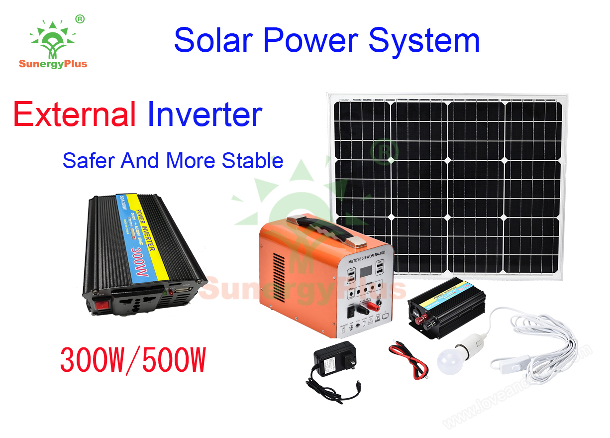 External Inverter Solar Power System SunergyPlus