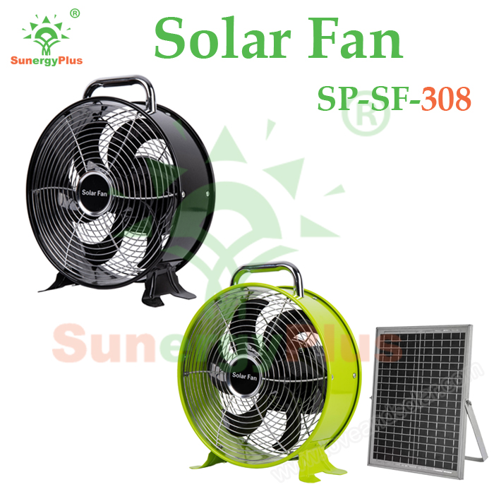 Portable Solar Fan SunergyPlus SP-SF-308 SP-SF-318 SP-SF-818 