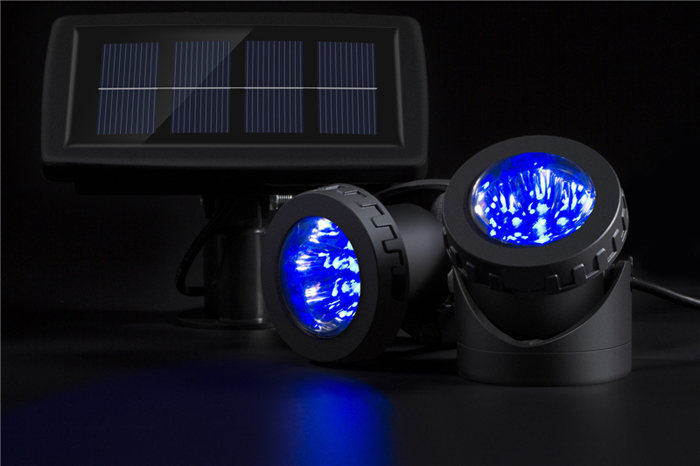 2 Head Underwater Solar Spotlight Plant Light