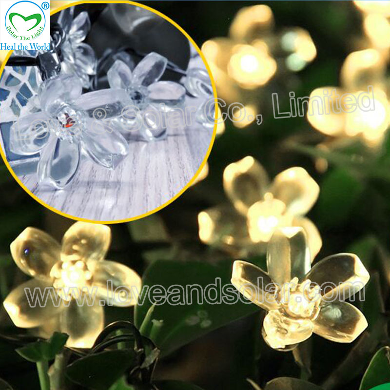 Cherry blossom Solar Holiday Decoration Light