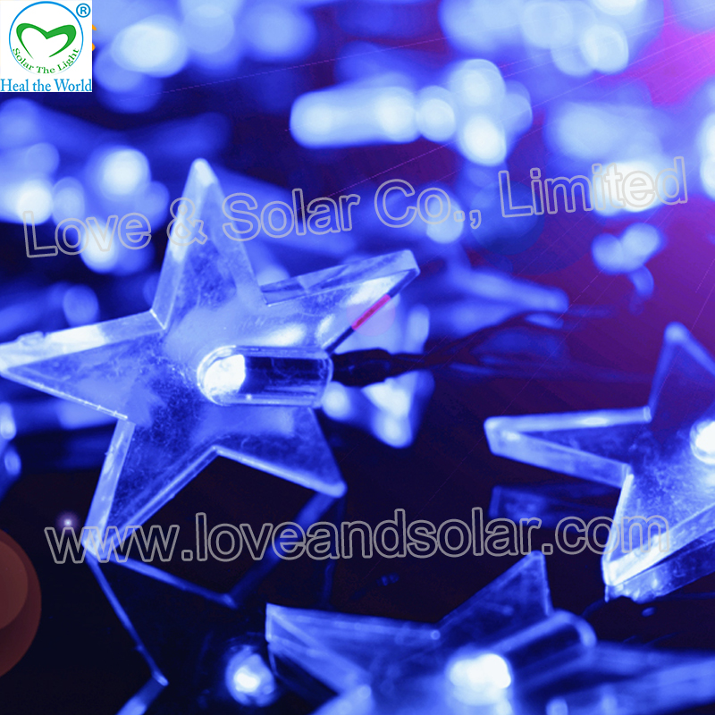 Star Solar Holiday Decoration Light 