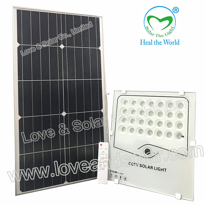 CCTV Solar Light Solar Flood Light with CCTV Camera SunergyPlus