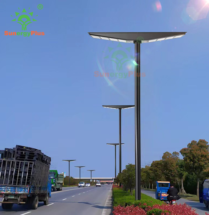 SkyWing All In One Solar Street Light SunergyPlus